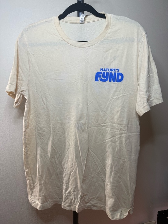Bella Canvas Tops - Natured Fynd Cream Short Sleeve Tee with Crew Neck